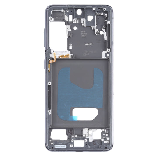 For Samsung Galaxy S21 Middle Frame Bezel Plate (Black) - Frame Bezel Plate by buy2fix | Online Shopping UK | buy2fix