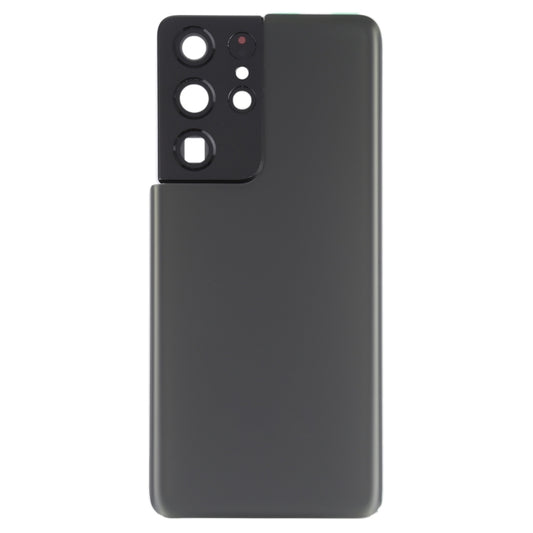 For Samsung Galaxy S21 Ultra 5G Battery Back Cover with Camera Lens Cover (Grey) - Back Cover by buy2fix | Online Shopping UK | buy2fix