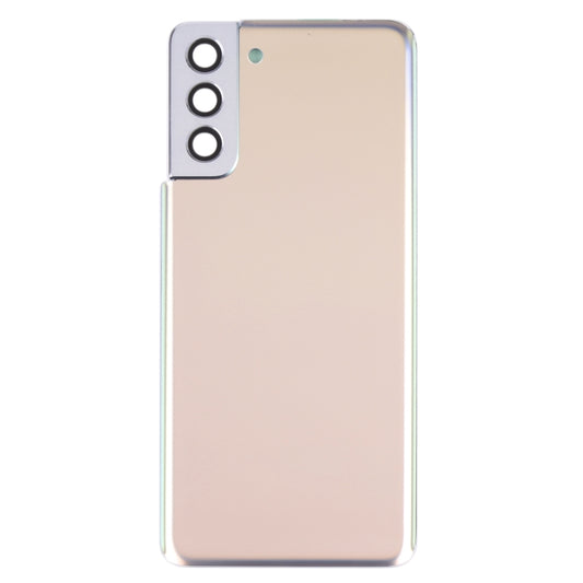 For Samsung Galaxy S21+ 5G Battery Back Cover with Camera Lens Cover (Gold) - Back Cover by buy2fix | Online Shopping UK | buy2fix
