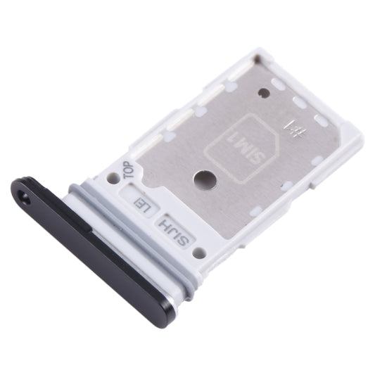 For Samsung Galaxy S22 Ultra 5G SM-S908B Original SIM Card Tray + SIM Card Tray (Jet Black) - by buy2fix | Online Shopping UK | buy2fix