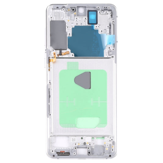 For Samsung Galaxy S21+ 5G SM-G996B Middle Frame Bezel Plate (Silver) - Frame Bezel Plate by buy2fix | Online Shopping UK | buy2fix