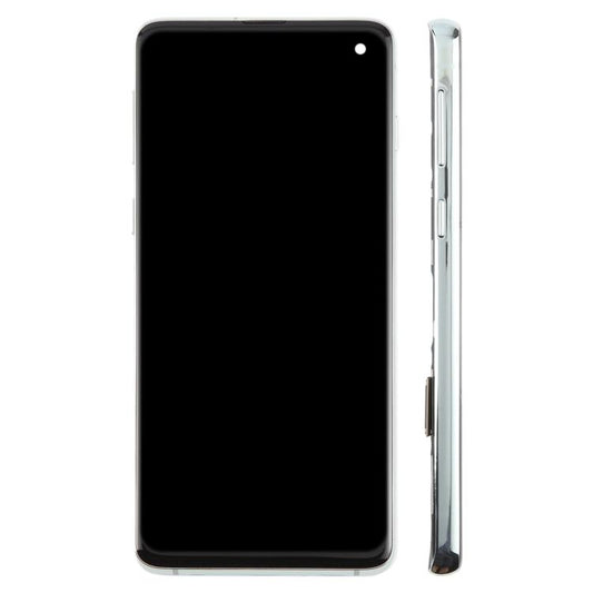 For Samsung Galaxy S10 4G SM-G973F 6.05 inch TFT LCD Screen Digitizer Full Assembly with Frame, Not Supporting Fingerprint Identification(Green) - LCD Screen by buy2fix | Online Shopping UK | buy2fix