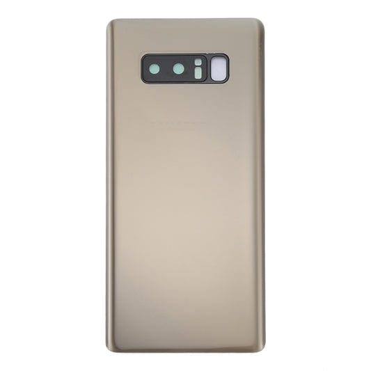 For Galaxy Note 8 Back Cover with Camera Lens Cover (Gold) - Back Cover by buy2fix | Online Shopping UK | buy2fix