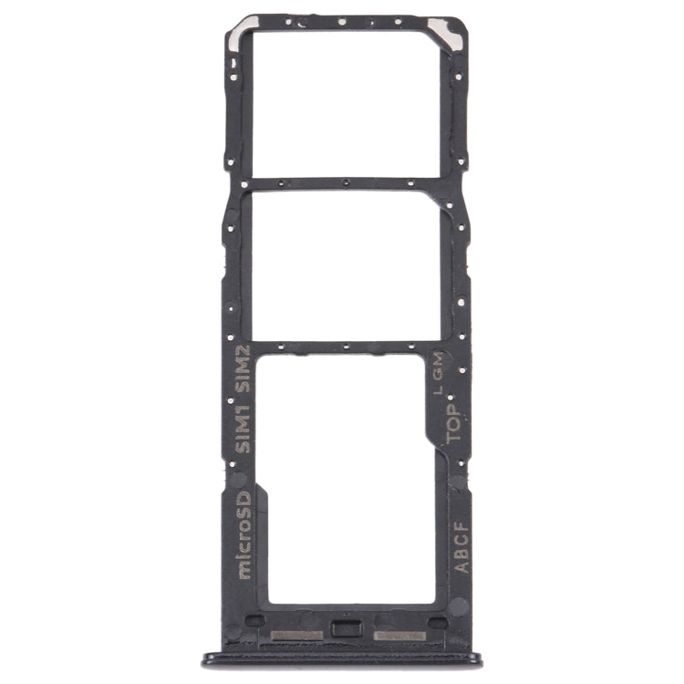 For Samsung Galaxy A23 5G SM-A236B Original SIM Card Tray + SIM Card Tray + Micro SD card tray (Black) - Card Tray by buy2fix | Online Shopping UK | buy2fix