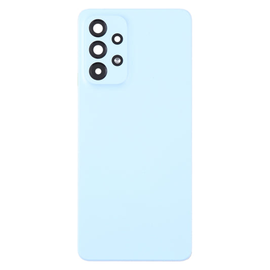For Samsung Galaxy A53 5G SM-A536B Original Battery Back Cover with Camera Lens Cover(Blue) - Camera Series by buy2fix | Online Shopping UK | buy2fix
