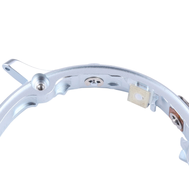 Aluminum Material Original LCD Screen Frame Bezel Plate For Samsung Galaxy Watch Active2 44mm SM-R820 (Silver) - Middle Frame by buy2fix | Online Shopping UK | buy2fix
