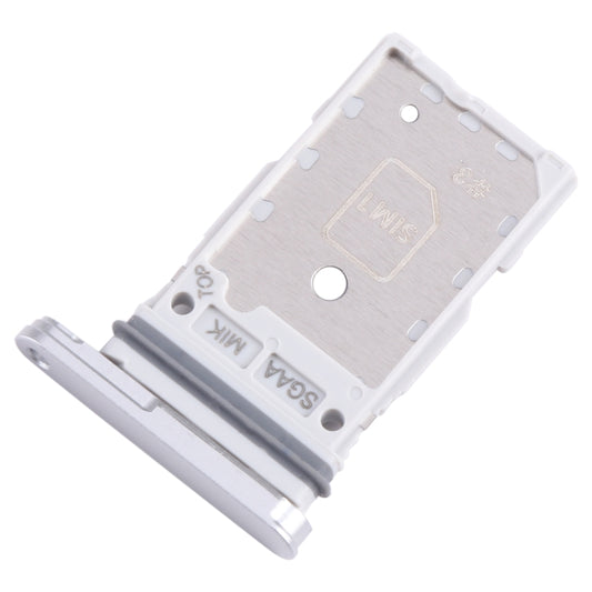 For Samsung Galaxy S23 FE SM-S711B Original SIM + SIM Card Tray (Silver) - by buy2fix | Online Shopping UK | buy2fix