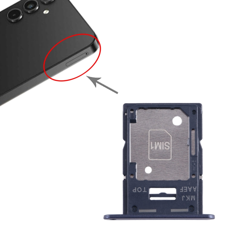 For Samsung Galaxy A15 5G SM-A156B SIM + SIM / Micro SD Card Tray (Black) - Card Tray by buy2fix | Online Shopping UK | buy2fix