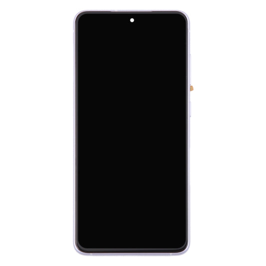 For Samsung Galaxy S21 FE 5G SM-G990B Original LCD Screen Digitizer Full Assembly with Frame (Purple) - LCD Screen by buy2fix | Online Shopping UK | buy2fix
