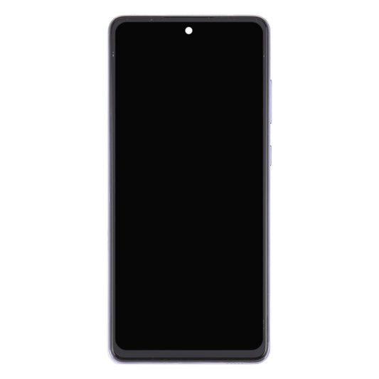 For Samsung Galaxy A72 4G SM-A725 6.43 inch OLED LCD Screen Digitizer Full Assembly with Frame (Purple) - LCD Screen by buy2fix | Online Shopping UK | buy2fix