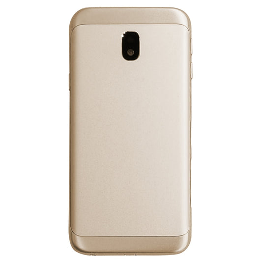 For Galaxy J3 (2017), J3 Pro (2017), J330F/DS, J330G/DS Back Cover (Gold) - Back Cover by buy2fix | Online Shopping UK | buy2fix