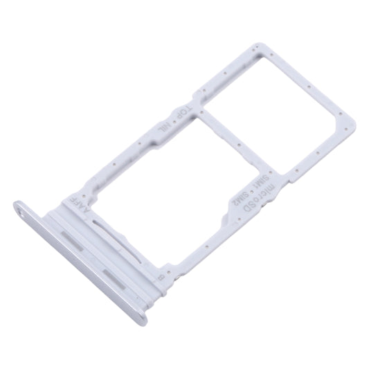 For Samsung Galaxy A16 5G SM-A166B Original SIM + SIM / Micro SD Card Tray (Silver) - Card Tray by buy2fix | Online Shopping UK | buy2fix