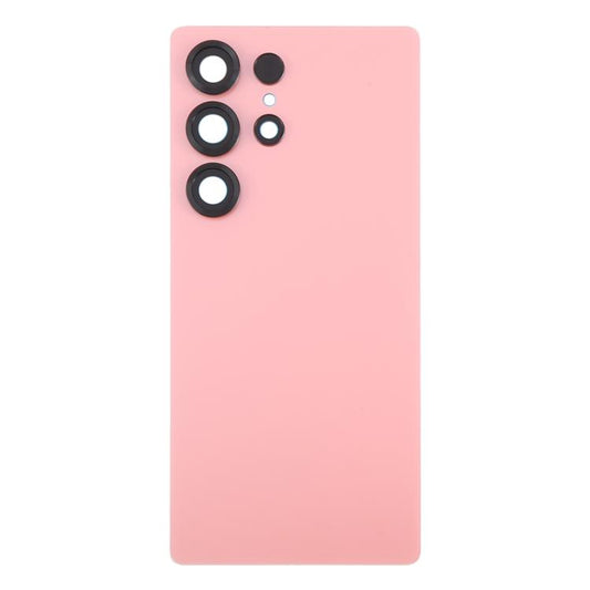 For Samsung Galaxy S25 Ultra SM-S938 OEM Battery Back Cover with Camera Lens Cover(Red) - by buy2fix | Online Shopping UK | buy2fix