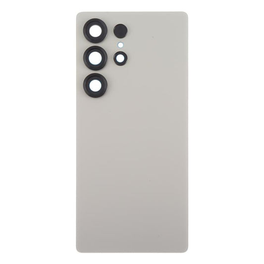 For Samsung Galaxy S25 Ultra SM-S938 OEM Battery Back Cover with Camera Lens Cover(Silver) - by buy2fix | Online Shopping UK | buy2fix