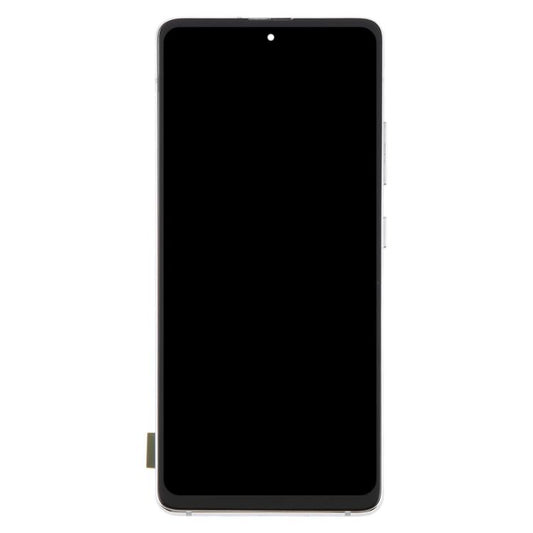 For Samsung Galaxy A51 5G SM-A516 6.43 inch OLED LCD Screen Digitizer Full Assembly with Frame (Silver) - LCD Screen by buy2fix | Online Shopping UK | buy2fix
