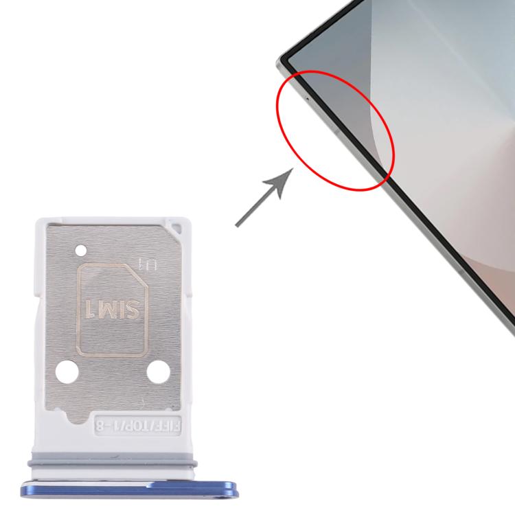 For Samsung Galaxy Z Fold7 SM-F966B EU Version Original SIM + SIM Card Tray (Blue) - Card Tray by buy2fix | Online Shopping UK | buy2fix
