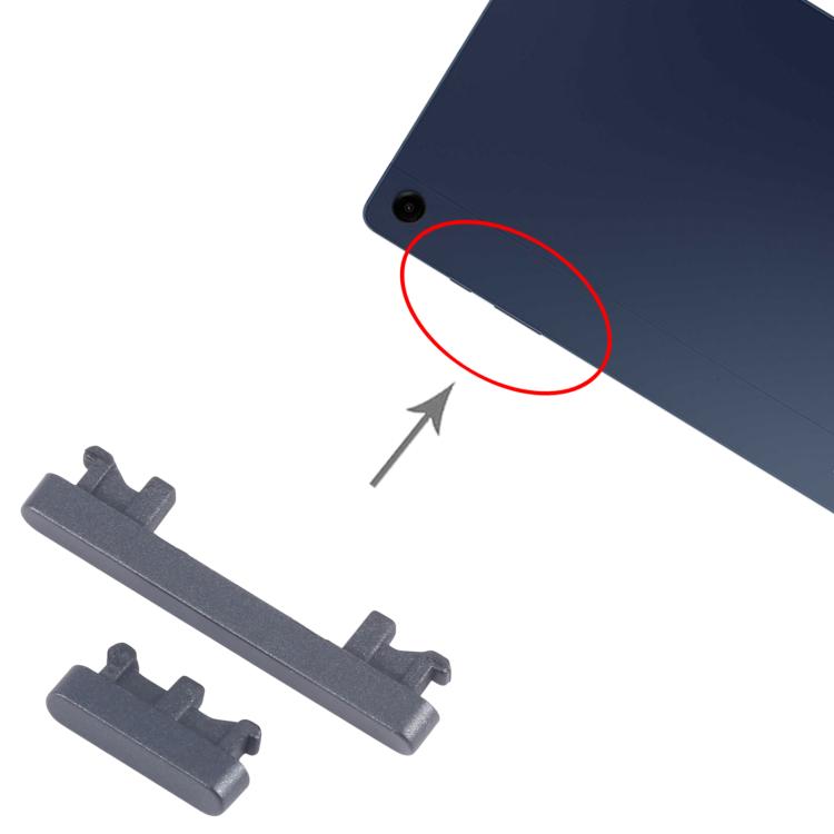 For Samsung Galaxy Tab A9+ SM-X215/X210 Original Power Button and Volume Control Button (Black) - Home key & Side Key by buy2fix | Online Shopping UK | buy2fix