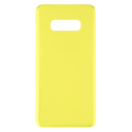 For Galaxy S10e SM-G970F/DS, SM-G970U, SM-G970W Original Battery Back Cover (Yellow) - Back Cover by buy2fix | Online Shopping UK | buy2fix