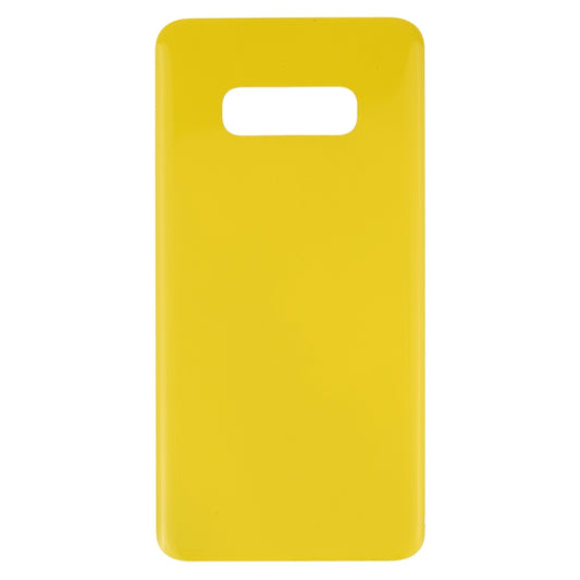 For Galaxy S10e SM-G970F/DS, SM-G970U, SM-G970W Battery Back Cover (Yellow) - Back Cover by buy2fix | Online Shopping UK | buy2fix