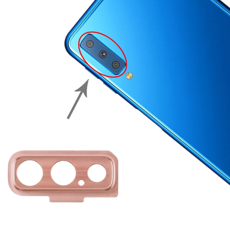 For Galaxy A7 (2018) A750F/DS 10pcs Camera Lens Cover (Pink) - Camera Series by buy2fix | Online Shopping UK | buy2fix