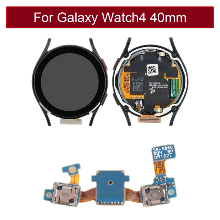 Original Power + Return + Microphone Flex Cable For Samsung Galaxy Watch4 40mm SM-R860 R865 - Flex Cable by buy2fix | Online Shopping UK | buy2fix