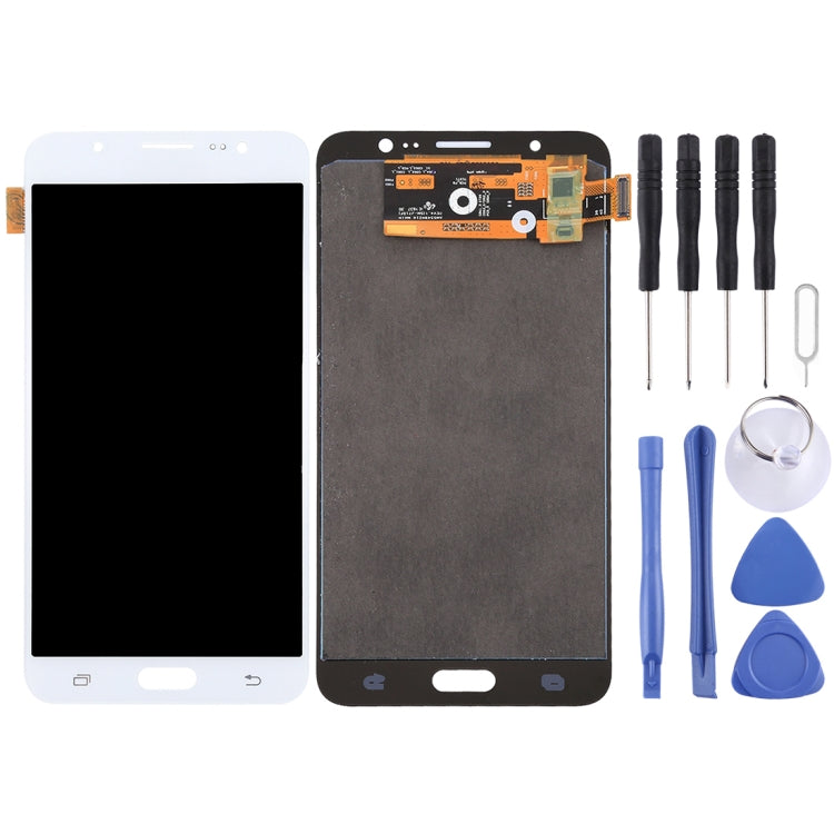 Original LCD Display + Touch Panel for Galaxy J7 (2016) / J7 Duos (2016), J710F, J710FN, J710M, J710MN(White) - LCD Screen by buy2fix | Online Shopping UK | buy2fix