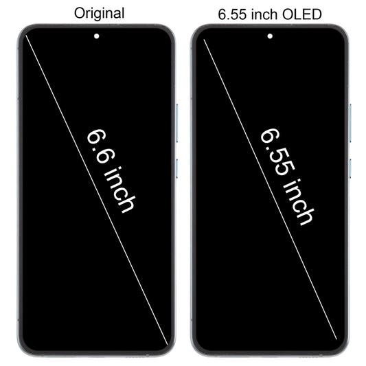 For Samsung Galaxy S22+ 5G SM-S906B 6.55 inch OLED LCD Screen Digitizer Full Assembly with Frame (Green) - by buy2fix | Online Shopping UK | buy2fix