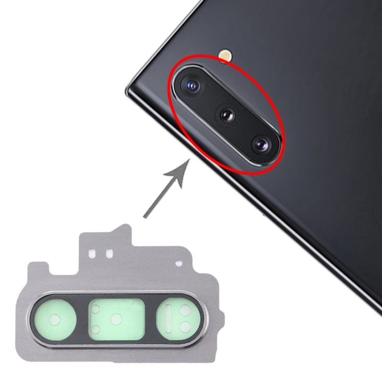 For Galaxy Note 10 10pcs Camera Lens Cover (Grey) - Camera Series by buy2fix | Online Shopping UK | buy2fix