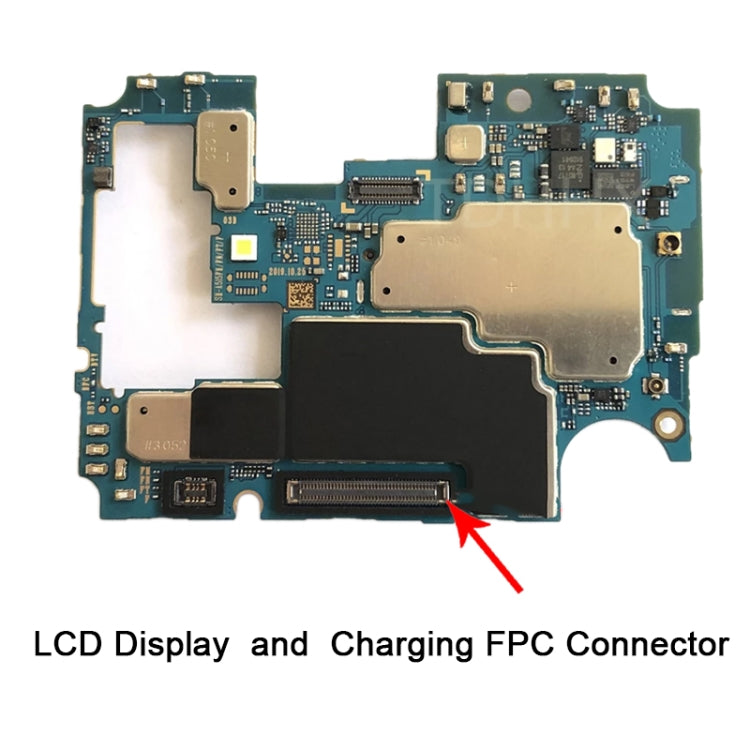 For Samsung Galaxy A51 10pcs Motherboard LCD Display FPC Connector - FPC Connector by buy2fix | Online Shopping UK | buy2fix