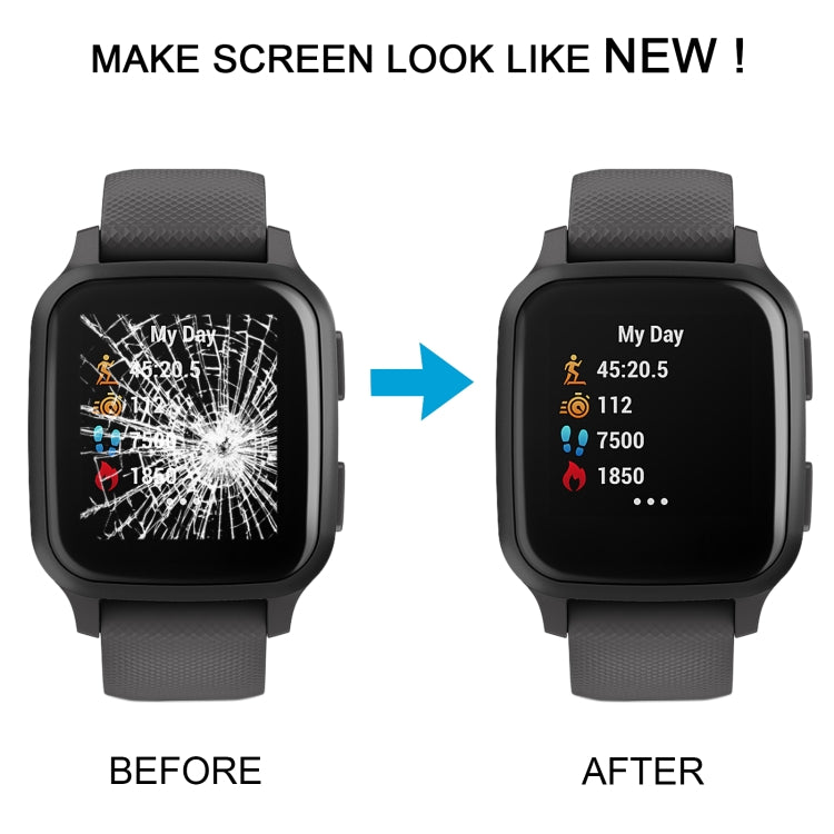 For Garmin Venu SQ Original LCD Screen with Digitizer Full Assembly(Gold) by buy2fix