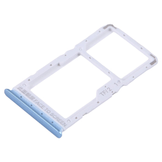 For Xiaomi Redmi Note 12 5G SIM Card Tray + SIM / Micro SD Card Tray (Blue) by buy2fix