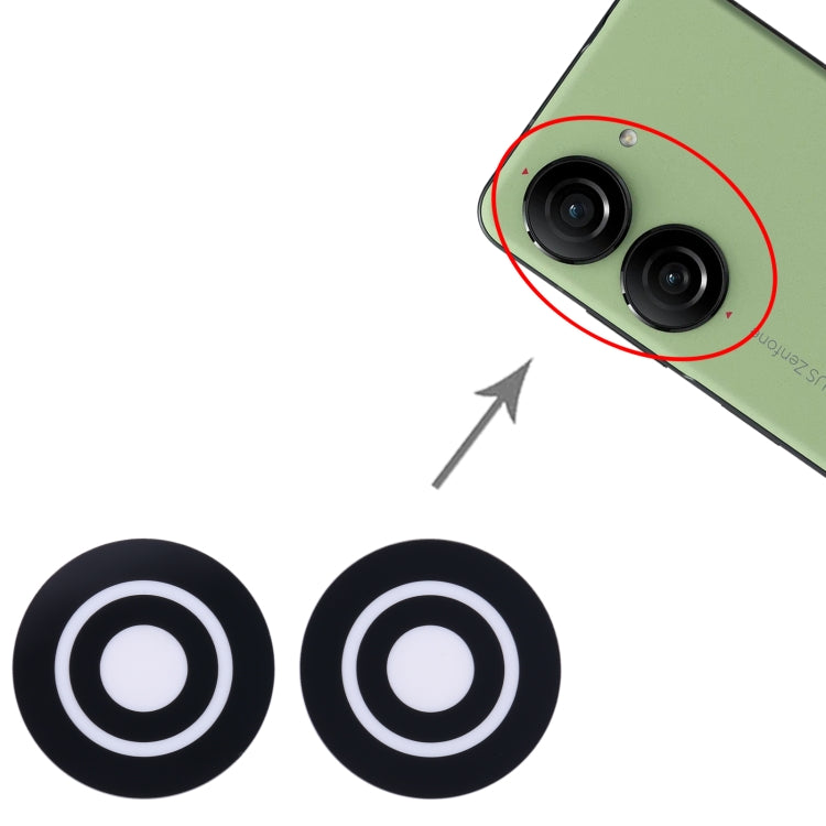 For Asus Zenfone 10 AI2302 Back Camera Lens by buy2fix