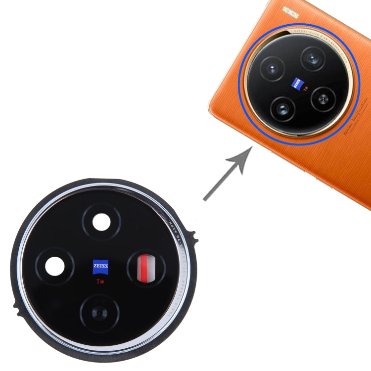 For vivo X100 Original Camera Lens Cover (Blue) by buy2fix