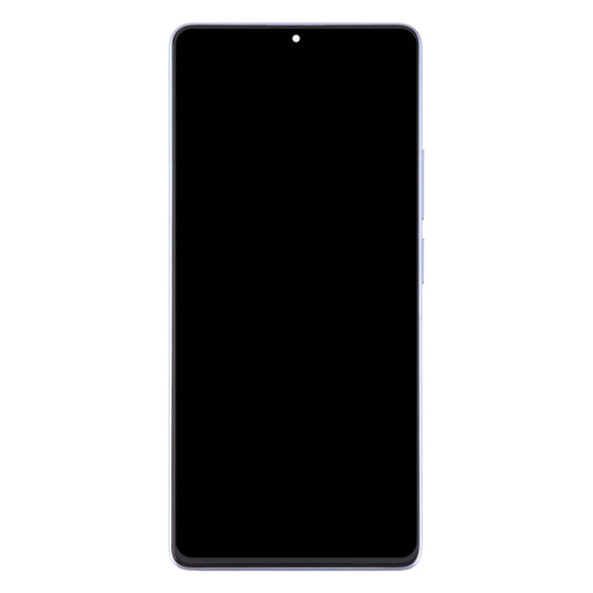 For Xiaomi Poco M6 Pro 4G Original AMOLED Material LCD Screen Digitizer Full Assembly with Frame (Purple) by buy2fix