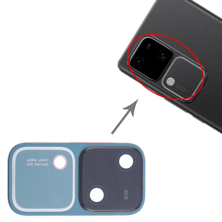 For vivo V30 Original Camera Lens Cover (Green) by buy2fix