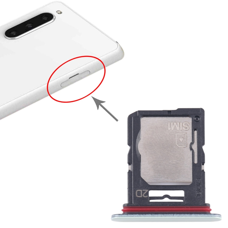 For Sony Xperia 10 V Original SIM Card Tray + SIM / Micro SD Card Tray (Green) by buy2fix