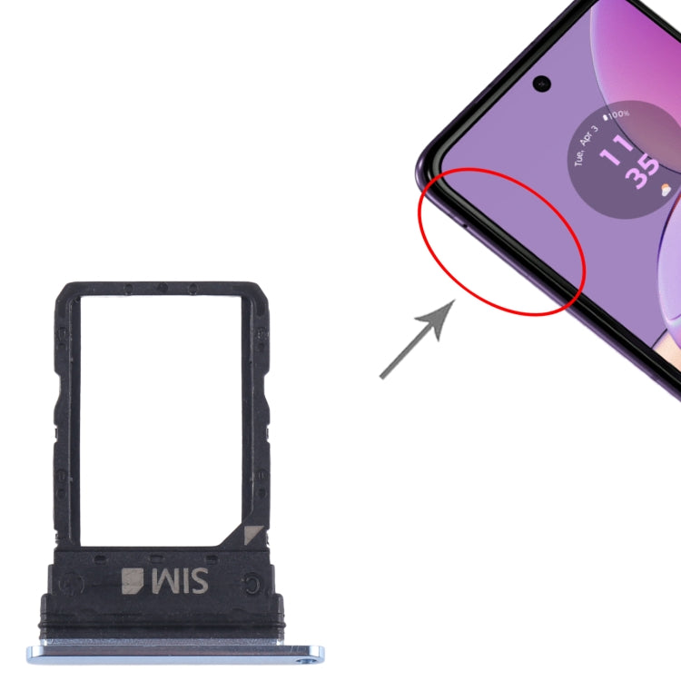 For Motorola Razr 40 Original SIM Card Tray (Blue) by buy2fix