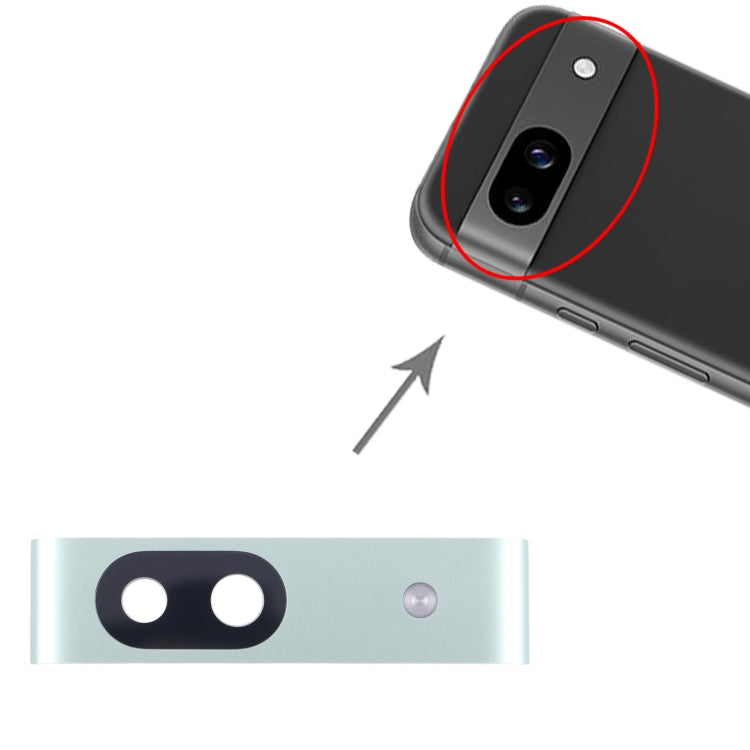 For Google Pixel 8a Original Camera Lens Cover (Green) by buy2fix