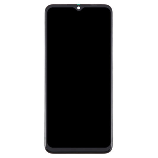 For ZTE Blade A54 LCD Screen Digitizer Full Assembly with Frame (Black) by buy2fix