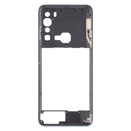 For HTC U20 5G Original Middle Frame Bezel Plate (White) by buy2fix