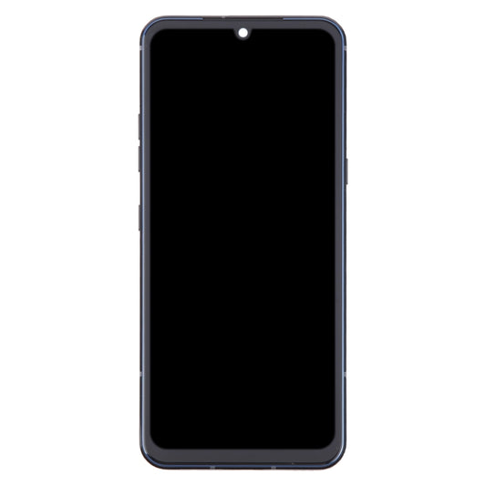 For LG V60 ThinQ US Version Original LCD Screen Digitizer Full Assembly with Frame (Black) by buy2fix