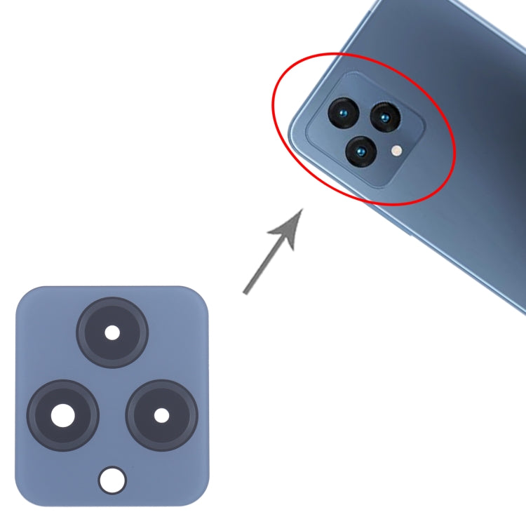 For T-Mobile Revvl 6 Back Camera Lens (Blue) by buy2fix