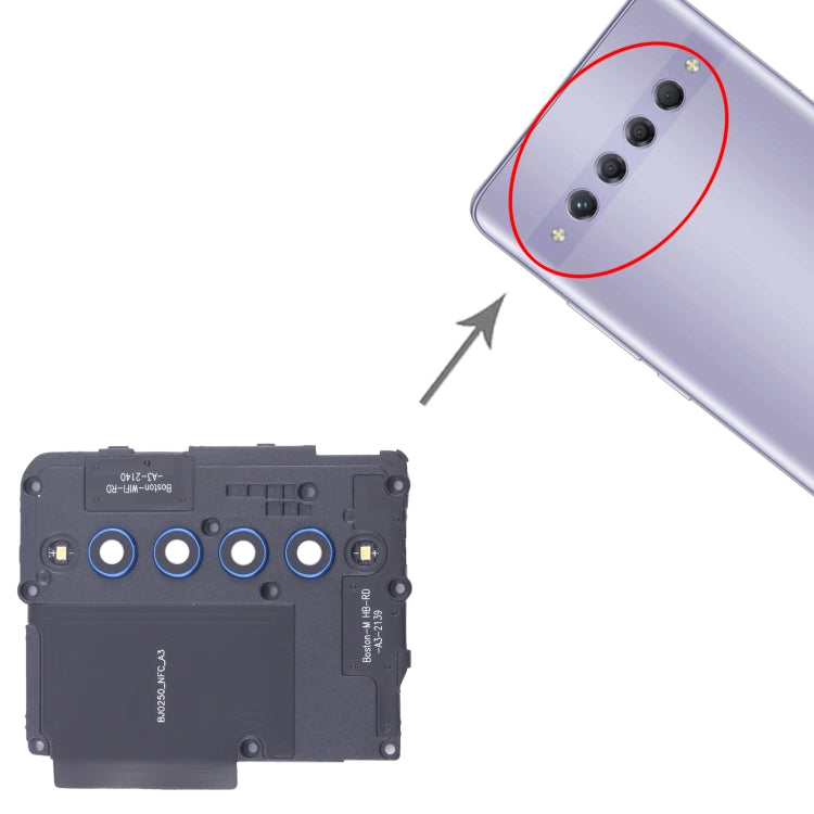 For TCL 10 Plus T782H Original Camera Lens Cover by buy2fix