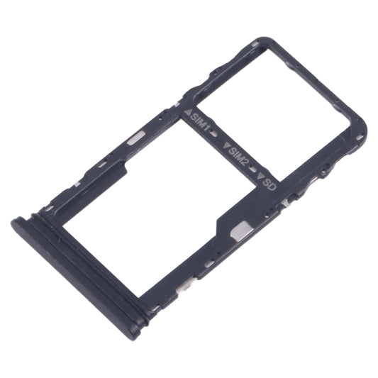 For TCL 305 Original SIM + SIM/Micro SD Card Tray (Black) by buy2fix