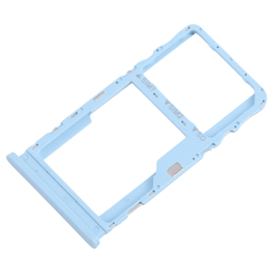 For TCL 305 Original SIM + SIM/Micro SD Card Tray (Blue) by buy2fix