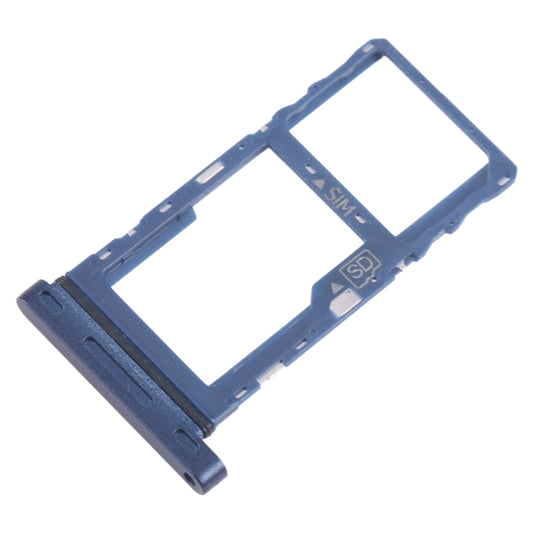 For Nokia T20 Original SIM Card Tray + Micro SD Card Tray (Blue) by buy2fix