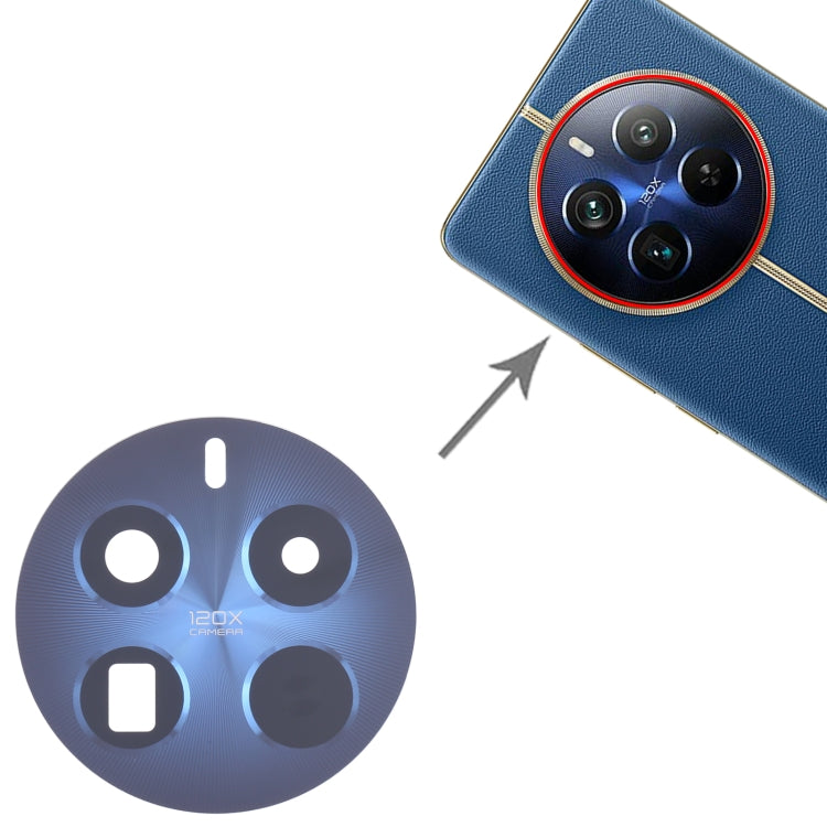 For Realme 12 Pro+ 10pcs Original Back Camera Lens (Blue) by buy2fix