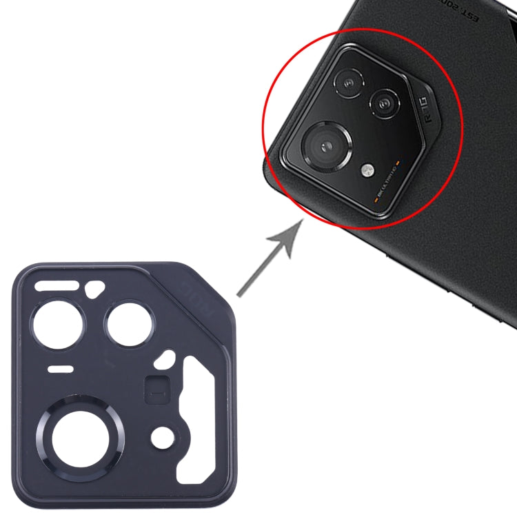 For Asus ROG Phone 8 Pro AI2401 AI2401_A Original Rear Camera Frame (Black) by buy2fix