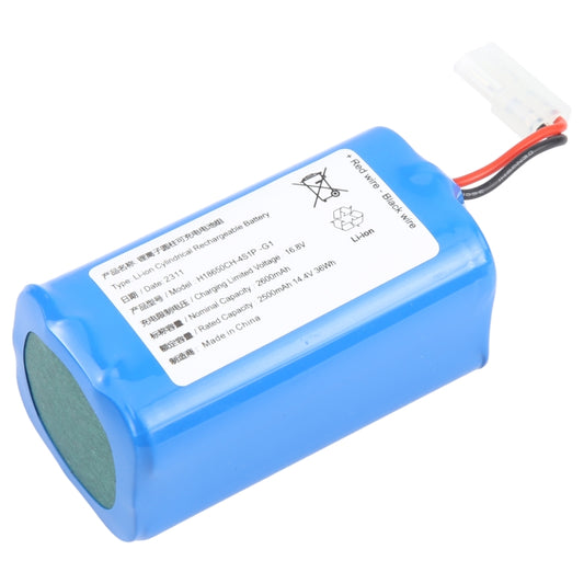 2500mAh 14.4V 36Wh H18650CH-4S1P Original Sweeping Machine Battery Replacement For Xiaomi MIJIA G1 by buy2fix