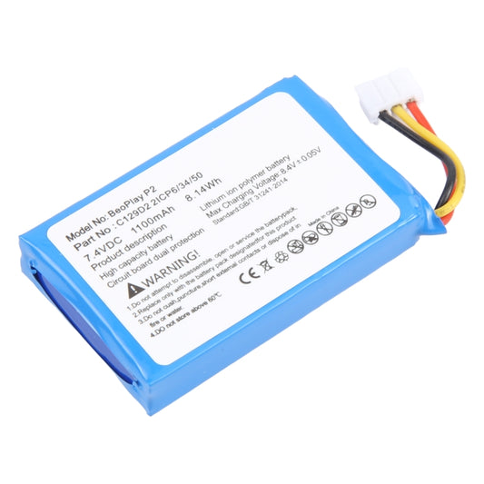 1100mAh C129D2 Battery Replacement For Bang&Olufsen B&O BeoPlay P2 by buy2fix